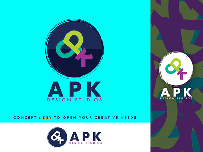 APK - Typo Logo Design concept logo creatives design graphics illustration logo logo design typography vector