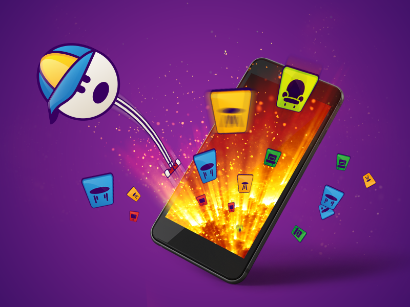 The Floor is LAVA / mobile game design by Renata Rdzany on Dribbble