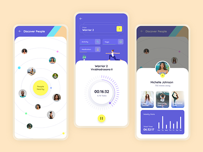 Yoga Exercise App after effects color dashboard design exercise exersice fitness fitness app interaction animation interface design ios ios app iphone x minimal design mobile app product design yoga yoga app yoga fitness yoga pose