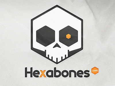 h3xabones - Logo Concept bones design ecommerce hexabones logo prestashop skull ux