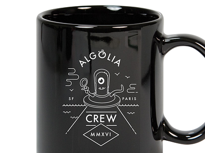 Algolia Crew Swag algolia api crew mug swag