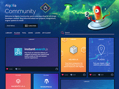 Iterating on community.algolia.com