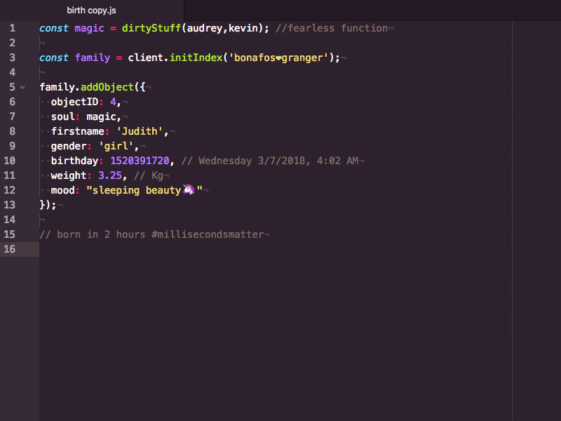 Birth rebound by Kevin Granger on Dribbble