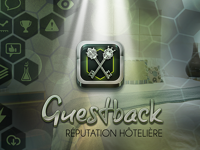 Guestback - App Icon app bigdata ereputation guestback hotel ios orm reputation saas