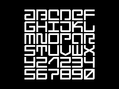 "Rapido" Font Exploration #7 experimental type experimentaltype font typeface typography