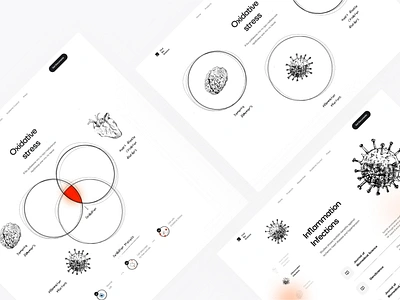 Sketch clean design illustration onepage ui ux