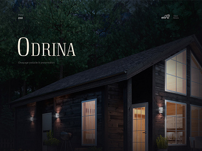 Odrina Project house landing onepage real estate