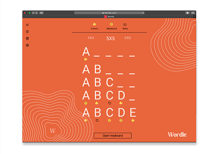 Wordle redesign