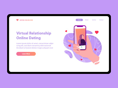 Dating Web Design dating datingapp design ui ux web webdesign