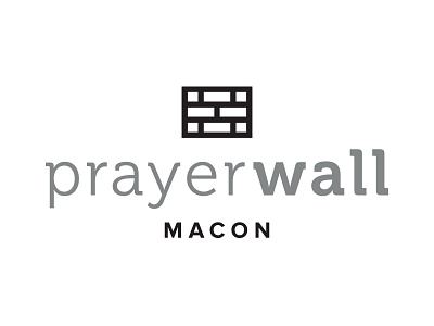 Prayer Wall black georgia gray identity kotel logo macon museo prayer proxima nova wall