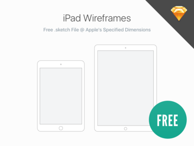 Free: iPad Wireframes apple free ipad san francisco sketch sketchapp ui ux wireframes