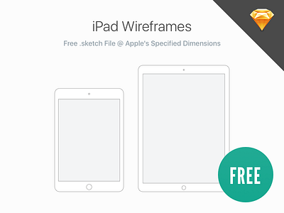 Free: iPad Wireframes