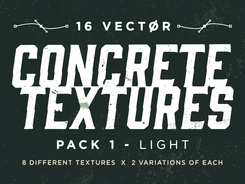 Vector Concrete Textures Packs