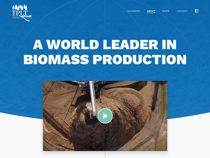 Twin Rivers Website UI by Phil Goodwin for Venn Collective on Dribbble