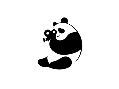 Panda logo panda