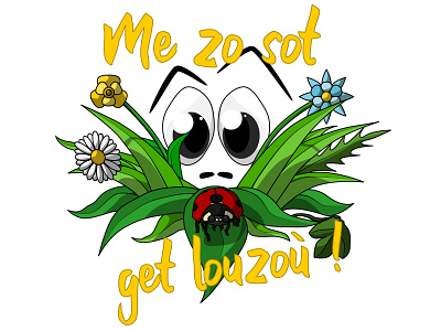 Sot on breizh bretagne breton brezhoneg bzh bzhg drugs fan illustration inkscape louzou madness pills plants sot