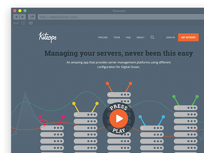 Homepage Kiteops Startup