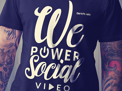 Bentpixels Tshirt brand identity branding logo logotype marketing swag tee tshirt typography