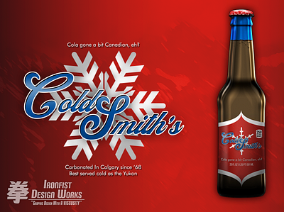 Mock Up: Cold Smith's branding design graphic design logo typography vector