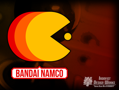 Mock Up: Bandai Namco's 'New' Logo branding design graphic design logo logo design mockup typography vector
