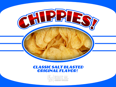 Mockup: Potato Chips Design