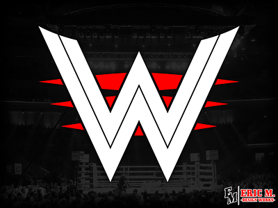 Design Concept: WWE Logo Redesign affinity designer brand design branding concept design design concept flat illustration logo logo design logos logotype minimalism minimalist redesign redesign concept typography vector wrestling wwe