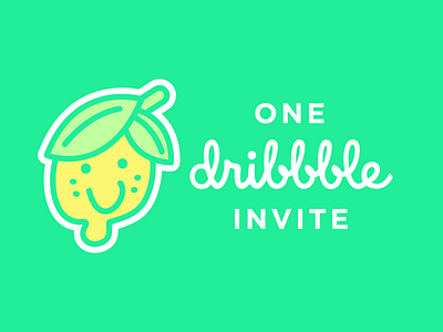 One Dribbble Invite