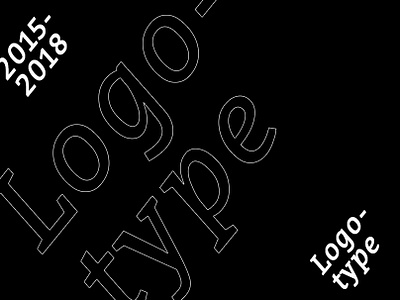 Logotype 2015-2018 logo logofolio logotype type typography
