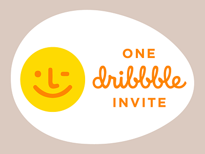 One Dribbble Invite