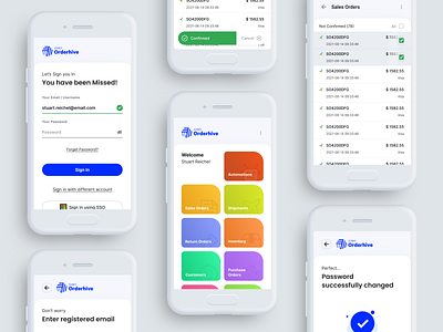 Saas mobile app