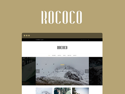 Rococo - WordPress Theme for Bloggers