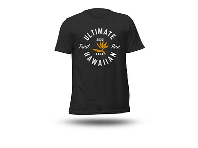 Ultimate Hawaiian Trail Run Shirt Design branding design graphic design logo vector
