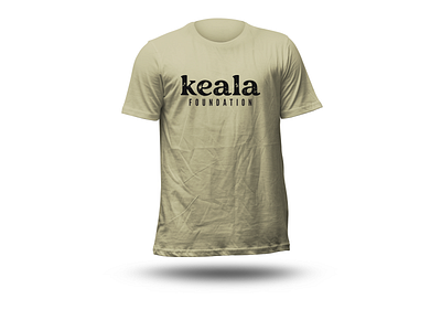 T-shirt design for Keala Foundation branding design graphic design logo typography vector