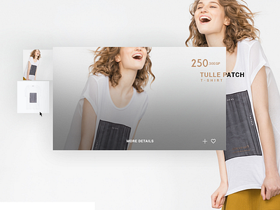 Zara fashion web design web