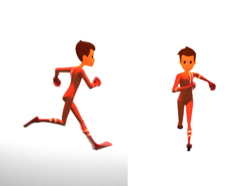 Run Cycle 3d animation character cycle maya run walk