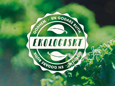 Eco-friendly agricultural badge eco-friendly farming label logo stamp symbol