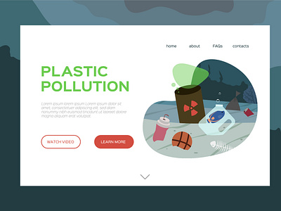 Pollution web page