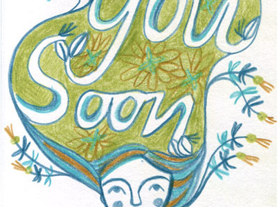 See You Soon illustration lettering