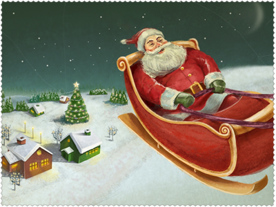 Nestle Santa by Leo Wozniuk on Dribbble