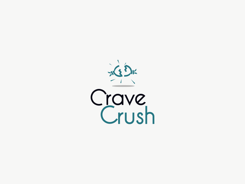 Crave Crush Logo animation branding candy crave crush design illustration logo sugar vector