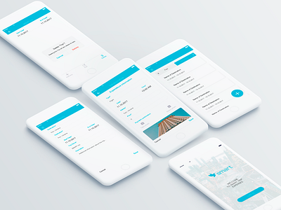 SMART Trip Expenses app design editor interface ios iphone mobile tool ui ux