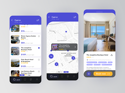Booking App Concept app booking design interface ios travel trip ui uidesign webdesign