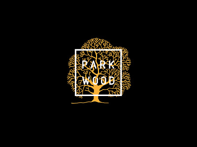 Parkwood branding logo mark symbol tree
