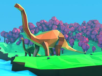 Lowpoly Dinosaur