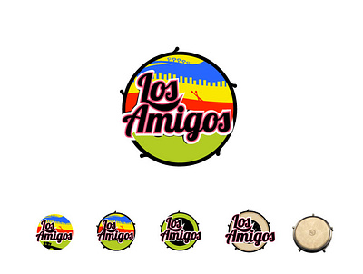 Los Amigos 1 branding design icon illustration logo typography