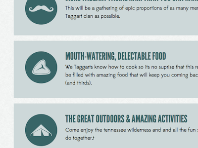 Some Icons design icon illustration moustache steak tent typography web design
