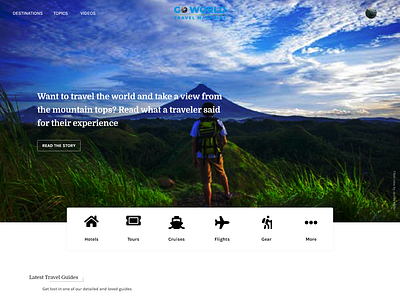 Go Travel Mockup