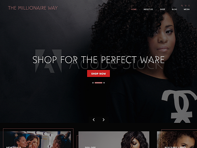 E Commerce Homepage