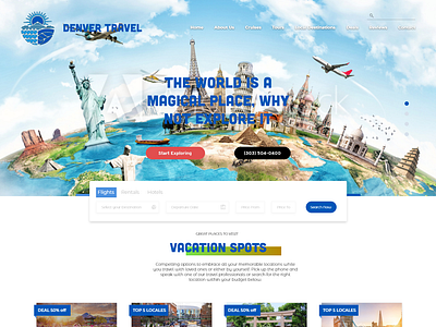 Travel Agency Web Design