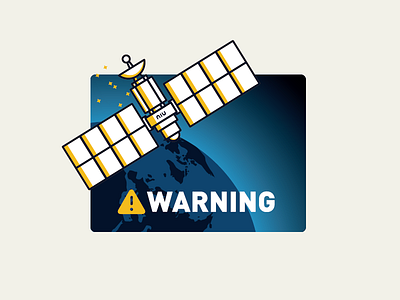 WARNING earth global positioning system gps warning